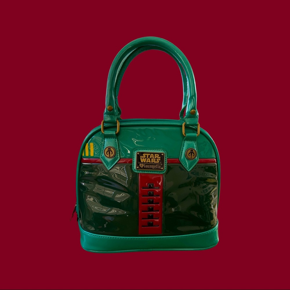 •Loungefly Boba Fett Purse/handbag • LIKE NEW, comes with original dust bag.
